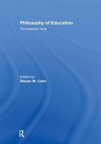 Паперова книга «Philosophy of Education: The Essential Texts» - фото №1