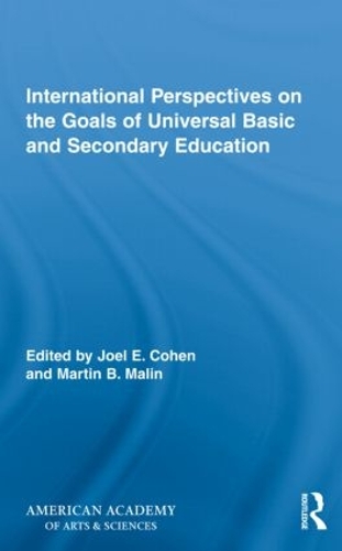 Паперова книга «International Perspectives on the Goals of Universal Basic and Secondary Education» - фото №1