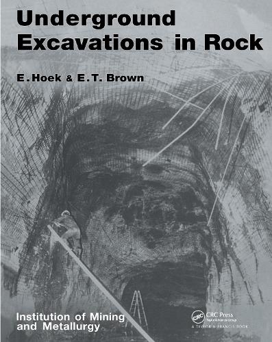 Бумажная книга «Underground Excavations in Rock», авторов Э. Хук, Э.Т. Браун - фото №1