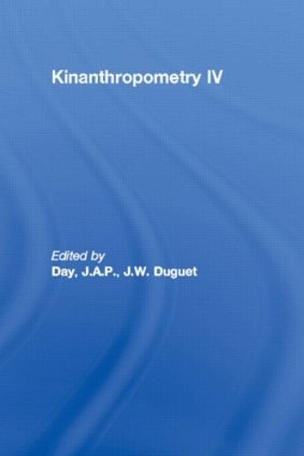 Бумажная книга «Kinanthropometry IV» - фото №1