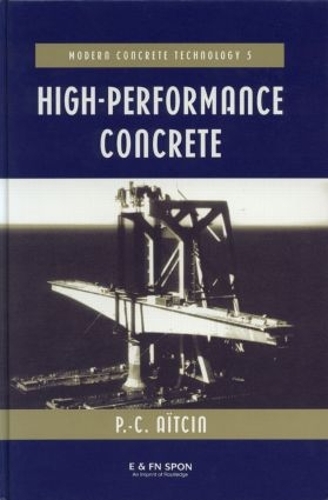 Паперова книга «High Performance Concrete», автор П'єр-Клод Етцін - фото №1
