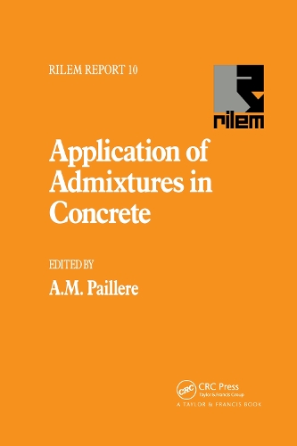 Бумажная книга «Application of Admixtures in Concrete» - фото №1