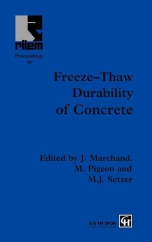 Бумажная книга «Freeze-Thaw Durability of Concrete» - фото №1