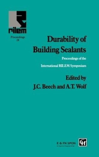 Паперова книга «Durability of Building Sealants», авторів А.Т. Вольф, Дж. К. Біч - фото №1