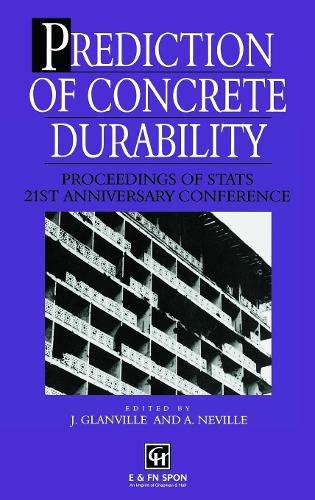 Паперова книга «Prediction of Concrete Durability: Proceedings of STATS 21st anniversary conference» - фото №1