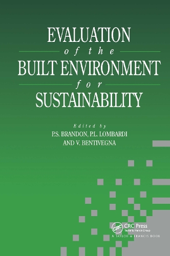 Паперова книга «Evaluation of the Built Environment for Sustainability» - фото №1