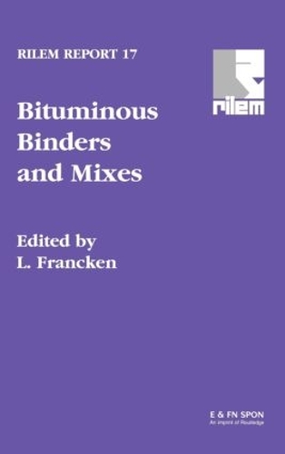 Бумажная книга «Bituminous Binders and Mixes» - фото №1
