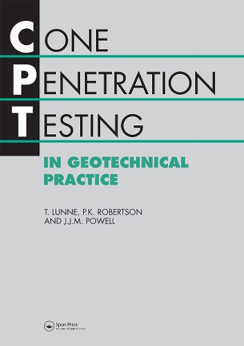 Паперова книга «Cone Penetration Testing in Geotechnical Practice», авторів Дж.Дж.М. Пауелл, П.К. Робертсон, Т. Лунн - фото №1