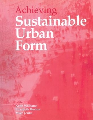 Паперова книга «Achieving Sustainable Urban Form» - фото №1