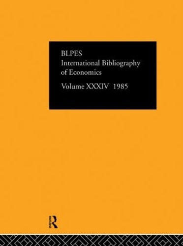 Паперова книга «IBSS: Economics: 1985 Volume 34», автор Міжнародний комітет інформації та документації із соціальних наук - фото №1