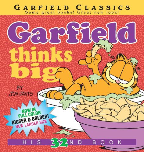 Бумажная книга «Garfield Thinks Big: His 32nd Book», автор Джим Дэвис - фото №1