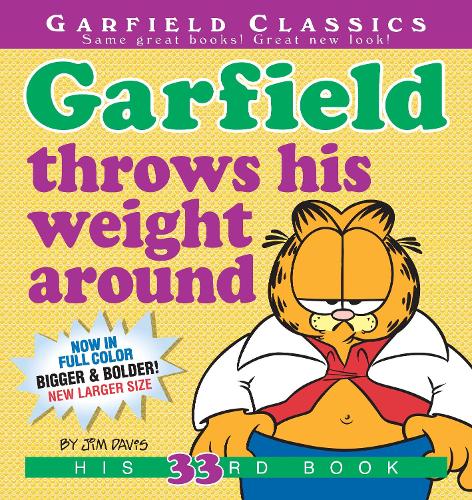 Бумажная книга «Garfield Throws His Weight Around: His 33rd Book», автор Джим Дэвис - фото №1