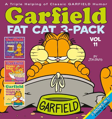 Бумажная книга «Garfield Fat Cat 3-Pack #11», автор Джим Дэвис - фото №1