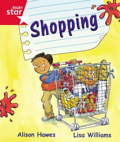 Бумажная книга «Rigby Star Guided Reception Red Level: Shopping Pupil Book (single)», автор Элисон Хоуз - фото №1