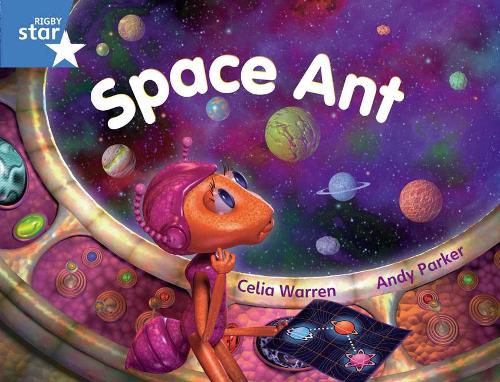 Бумажная книга «Rigby Star Guided Blue Level: Space Ant Pupil Book (Single)», автор Селия Уоррен - фото №1
