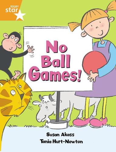 [object Object] «Rigby Star Guided: No Ball Games Orange LEvel Pupil Book (Single)», автор С'юзен Акасс - фото №1