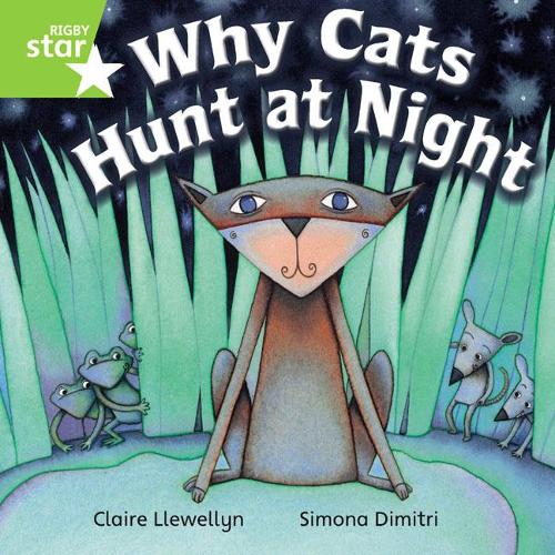 Паперова книга «Rigby Star Independent Year 1 Green Fiction Why Cats Hunt At Night Single», автор Клер Левеллін - фото №1