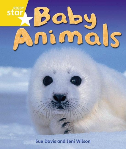 Бумажная книга «Rigby Star Guided Quest Year 1 Yellow Level: Baby Animals Reader Single», автор Сью Дэвис - фото №1