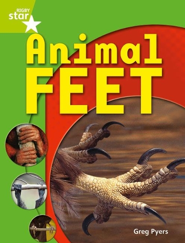 Бумажная книга «Rigby Star Guided Quest Year 1 Green Level: Animal Feet Reader Single», автор Грег Пайерс - фото №1