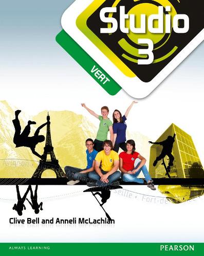[object Object] «Studio 3 vert Pupil Book (11-14 French)», авторів Аннелі Маклахлан, Клайв Белл - фото №1