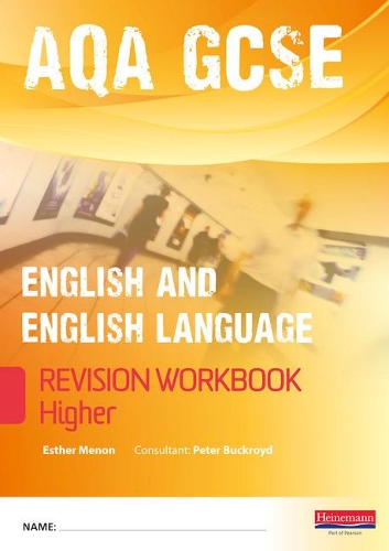 Паперова книга «Revise GCSE AQA English/Language Workbook - Higher», автор Естер Менон - фото №1