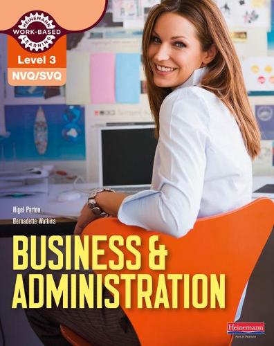 Бумажная книга «NVQ/SVQ Level 3 Business & Administration Candidate Handbook», авторов Бернадетт Уоткинс, Найджел Партон - фото №1