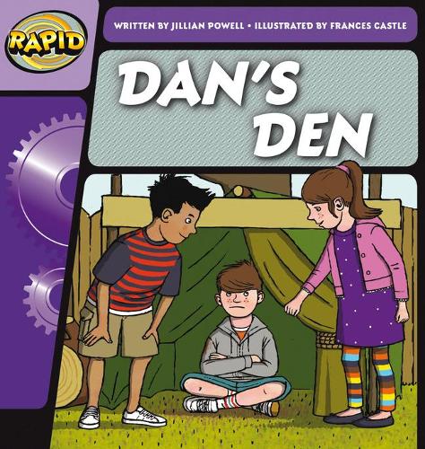 Паперова книга «Rapid Phonics Step 1: Dan's Den (Fiction)», автор Джилліан Пауелл - фото №1