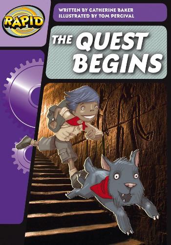 Паперова книга «Rapid Phonics Step 3: The Quest Begins (Fiction)», автор Кетрін Бейкер - фото №1