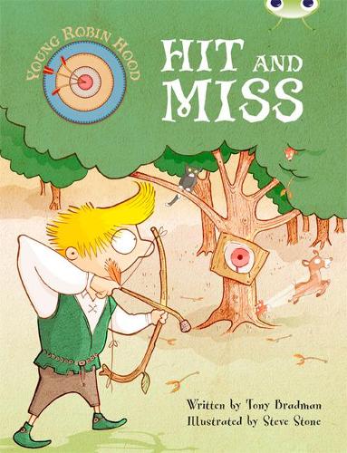 Бумажная книга «Bug Club Independent Fiction Year Two Turquoise B Young Robin Hood: Hit and Miss», автор Тони Брэдман - фото №1