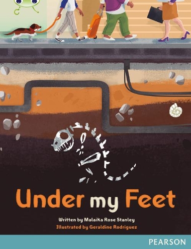 Бумажная книга «Bug Club Pro Guided Y5 Under My Feet», автор Малайка Роуз Стэнли - фото №1