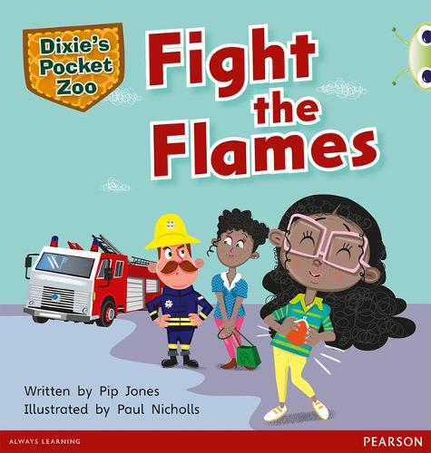 Бумажная книга «Bug Club Independent Fiction Year 1 Green B A Dixie's Pocket Zoo: Fight the Flames», автор Пип Джонс - фото №1