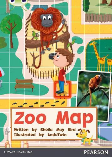 Бумажная книга «Bug Club Independent Non Fiction Year 1 Green A Zoo Map», автор Шейла Бёрд - фото №1