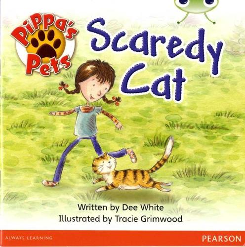 Бумажная книга «Bug Club Guided Fiction Year 1 Yellow B Pippa's Pets: Scaredy Cats», автор Ди Уайт - фото №1