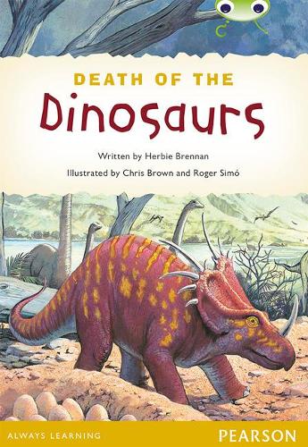 Бумажная книга «Bug Club Pro Guided Y4 Non-fiction The Death of the Dinosaurs», автор Герби Бреннан - фото №1