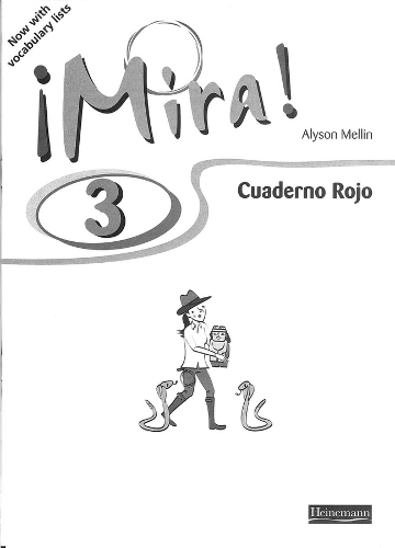 Бумажная книга «Mira 3 Rojo Workbook (Pack of 8)», автор Элисон Меллин - фото №1