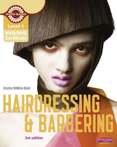 Бумажная книга «Level 1 (NVQ/SVQ) Certificate in Hairdressing and Barbering Candidate Handbook», автор Кристин Макмиллан-Боделл - фото №1