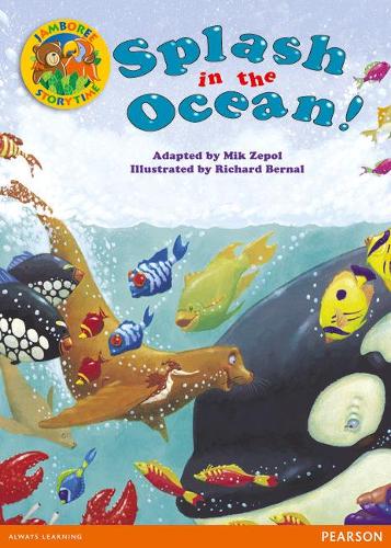 Бумажная книга «Jamboree Storytime Level A: Splash in the Ocean Little Book», автор Мик Зепол - фото №1