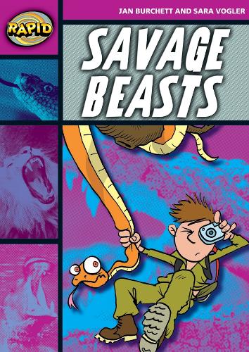 Бумажная книга «Rapid Reading: Savage Beasts (Stage 3, Level 3A)», авторов Джен Берчет, Сара Воглер - фото №1