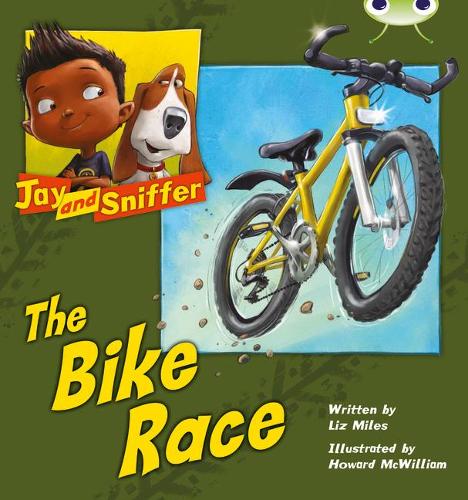 Бумажная книга «Bug Club Independent Fiction Year 1 Blue A Jay and Sniffer: The Bike Race», автор Лиз Майлз - фото №1