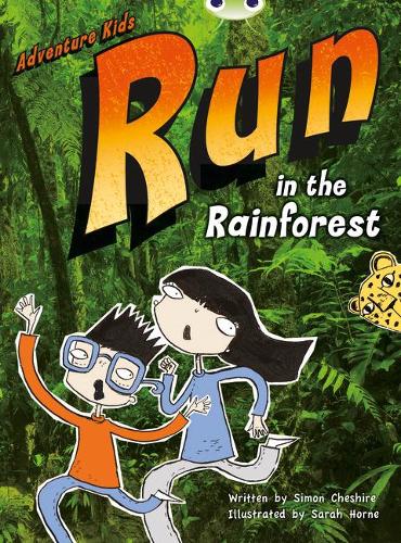 Бумажная книга «Bug Club Independent Fiction Year Two Turquoise A Adventure Kids: Run in the Rainforest», автор Саймон Чешир - фото №1