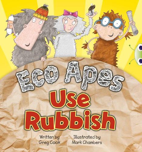 Бумажная книга «Bug Club Guided Fiction Reception Red A Eco Apes Use Rubbish», автор Грег Кук - фото №1