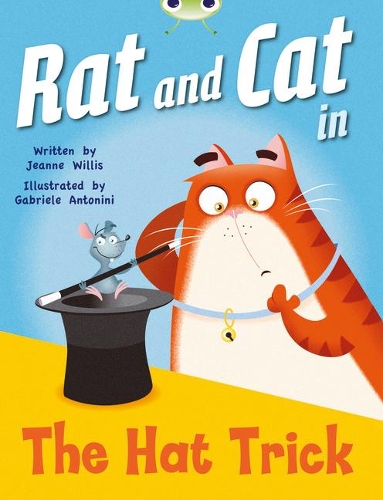 Бумажная книга «Bug Club Guided Fiction Reception Red A Rat and Cat in the Hat Trick» - фото №1