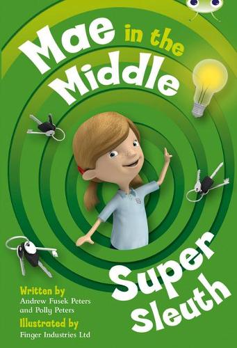 Бумажная книга «Bug Club Guided Fiction Year Two Lime B Mae in the Middle: Super Sleuth», авторов Эндрю Фьюсек Питерс, Полли Питерс - фото №1