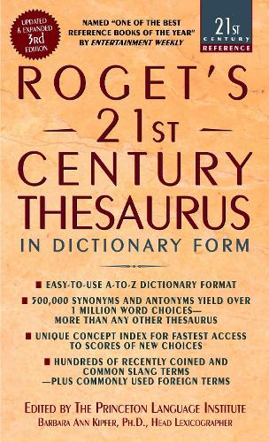 Паперова книга «Roget's 21st Century Thesaurus, Third Edition», автор Барбара Енн Кіпфер - фото №1
