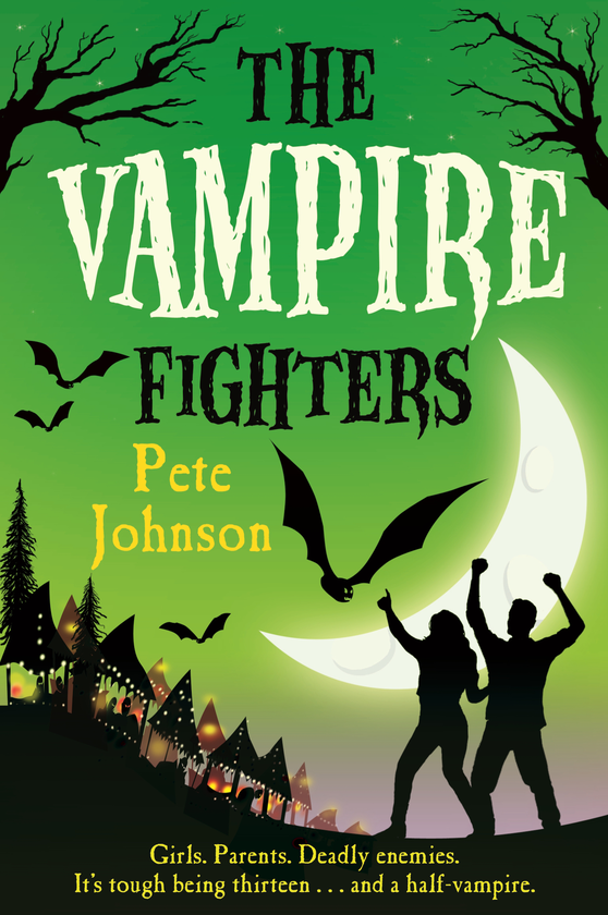 Паперова книга «The Vampire Fighters», автор Піт Джонсон - фото №1