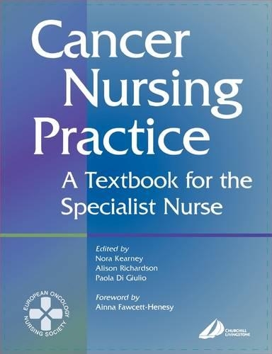 Бумажная книга «Cancer Nursing Practice: A Textbook for the Specialist Nurse», авторов Элисон Ричардсон, Нора Кирни, Паола Ди Джулио - фото №1