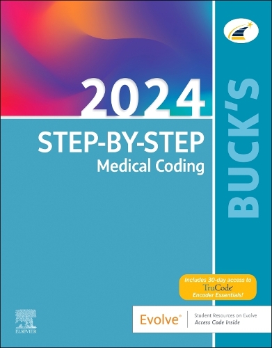 Бумажная книга «Buck's Step-by-Step Medical Coding, 2024 Edition», автор Elsevier - фото №1