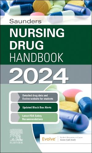 Бумажная книга «Saunders Nursing Drug Handbook 2024», авторов Кит Ходжсон, Роберт Кизиор - фото №1