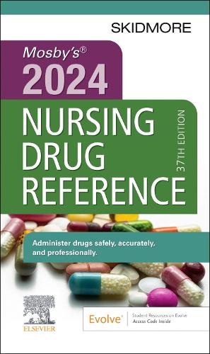 Паперова книга «Mosby's 2024 Nursing Drug Reference», автор Лінда Скідмор-Рот - фото №1
