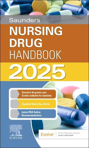 Бумажная книга «Saunders Nursing Drug Handbook 2025», авторов Кит Ходжсон, Роберт Кизиор - фото №1